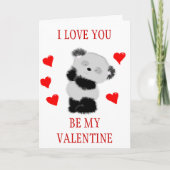 BEN MIJN VALENTIJN FEESTDAGEN KAART (Voorkant)