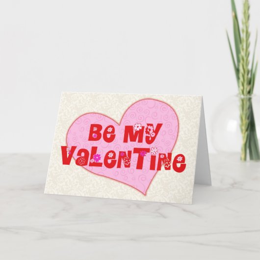 Ben Mijn Valentijn Feestdagen Kaart (Voorkant)