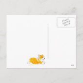 "Ben Mijn, Valentijn!" Het Briefkaart van Corgi (Achterkant)