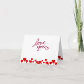 BEN MIJN *VALENTIJN* TOT DE HOOGTE VAN MIJN LEVEN  FEESTDAGEN KAART (Voorkant)