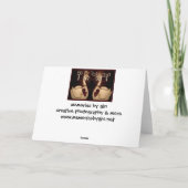 ben mijn valentijnganzen feestdagen kaart (Achterkant)