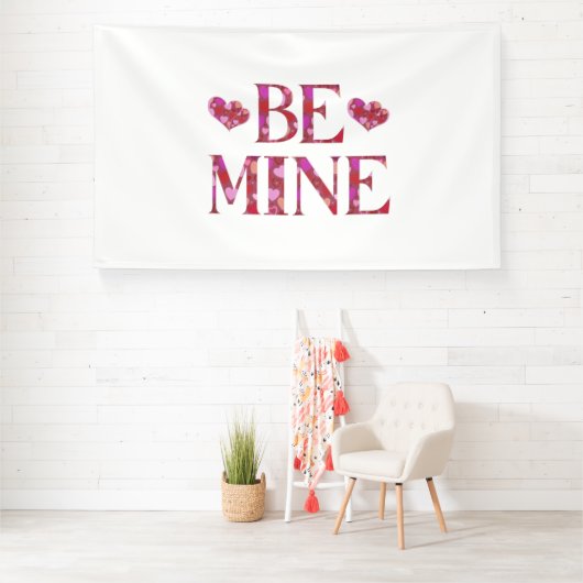 Ben mijn Valentijnsdag 6x10 Vinylbanner Spandoek (Insitu)