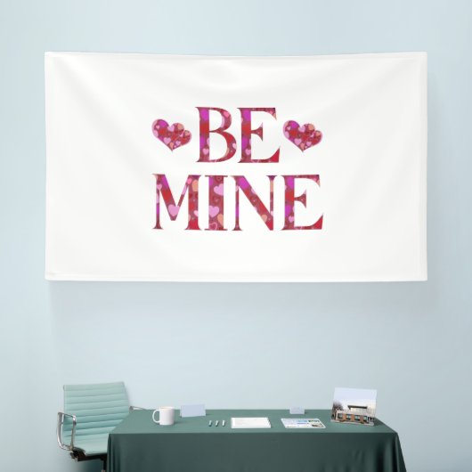 Ben mijn Valentijnsdag 6x10 Vinylbanner Spandoek (Beurs)