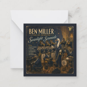 Ben Miller Orchestra Album: een Parodie Notitiekaartje