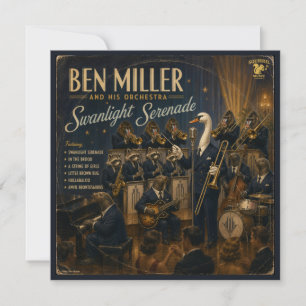 Ben Miller Orchestra Album: een Parodie Notitiekaartje