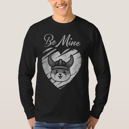 Ben Mine Floki Inu Coin Valentijn Crypto Token Wal T-shirt (Voorkant)