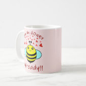 BEN M'N HONING AL! Cute Bee Koffiemok (Voorkant links)