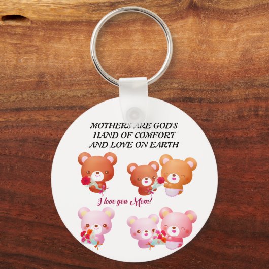 Ben Moeder zijn God's Sleutelhanger (Voorkant)