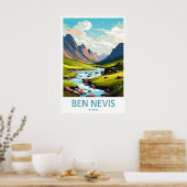 Ben Nevis 1 Poster (Keuken)