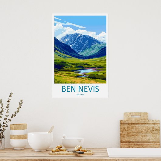 Ben Nevis 2 Poster (Keuken)