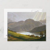 Ben Nevis, bord XII van 'Landschap van Grampian Briefkaart (Voorkant / Achterkant)