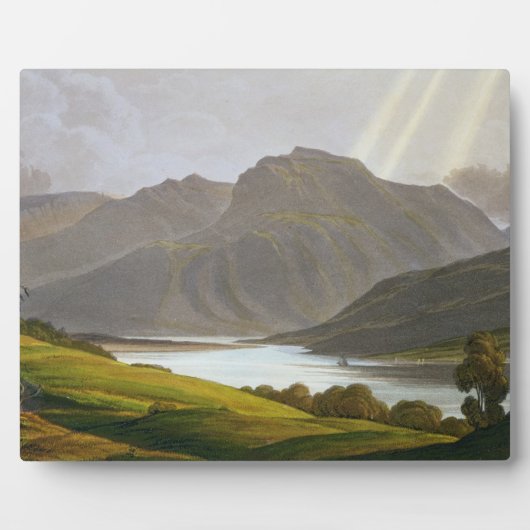 Ben Nevis, bord XII van 'Scenery of the Grampian Fotoplaat (Voorkant)