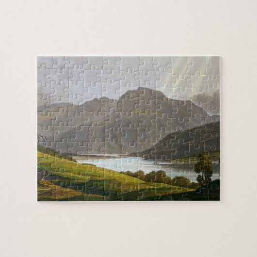 Ben Nevis, bord XII van 'Scenery of the Grampian' Legpuzzel (Horizontaal)