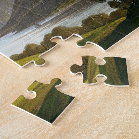 Ben Nevis, bord XII van 'Scenery of the Grampian' Legpuzzel (Zijkant)