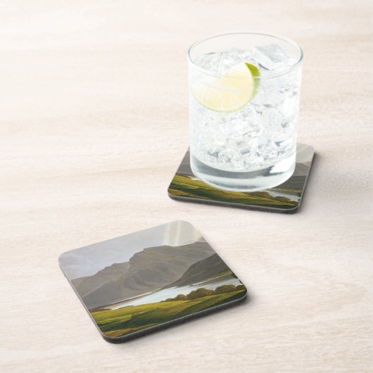 Ben Nevis, bord XII van 'Scenery of the Grampian' Onderzetter (Rechterzijde)