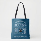 Ben Nevis, Mountain Expedition Information Tote Bag (Voorkant)