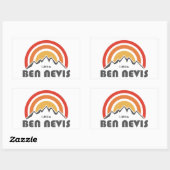 Ben Nevis Rechthoekige Sticker (Vel)