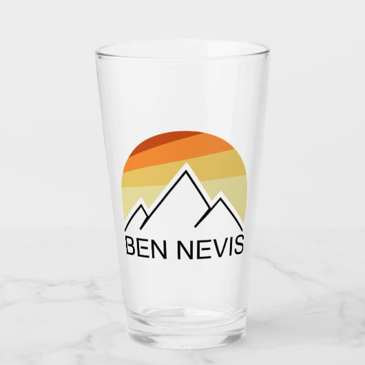 Ben Nevis Retro Glas (Voorkant)