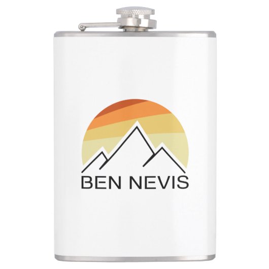 Ben Nevis Retro Heupfles (Voorkant)