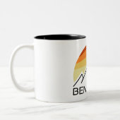 Ben Nevis Retro Tweekleurige Koffiemok (Links)