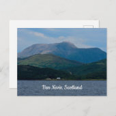 Ben Nevis, Schotland Briefkaart (Voorkant / Achterkant)