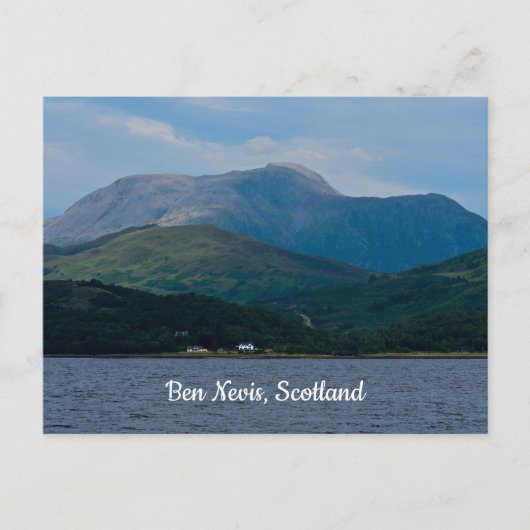Ben Nevis, Schotland Briefkaart (Voorkant)