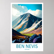 Ben Nevis Schotland Reisposter 2