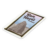 Ben Nevis Schotland reisposter Magneet (Linkerzijde)