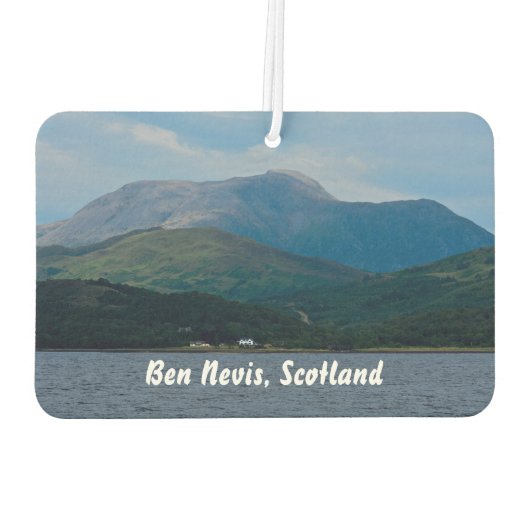 Ben Nevis, Scotland Car air freshener Luchtverfrisser (Achterkant)
