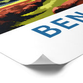 Ben Nevis Scotland Travel Print (Hoek)