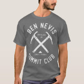 Ben Nevis Summit Club Ik klom Ben Nevis T-shirt (Voorkant)