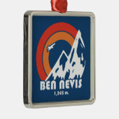 Ben Nevis Sun Eagle Metalen Ornament (Rechts)
