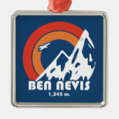 Ben Nevis Sun Eagle Metalen Ornament (Voorkant)