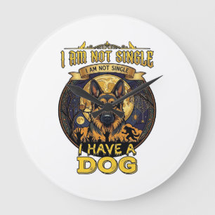 Ben Niet Single Heb Hond Halloween_1 Grote Klok