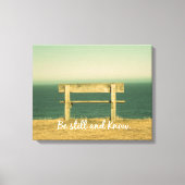Ben nog en ken Inspirerend Citaat Canvas Afdruk (Voorkant)