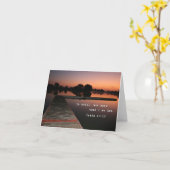 Ben nog en weet het. 5x7 kaart (Gele Bloem)