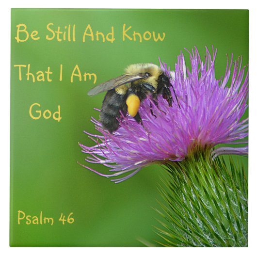 Ben nog steeds Bumblebee Tegeltje (Voorkant)