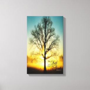 Ben nog steeds en weet dat ik een GOD Canvas omsla Afdruk