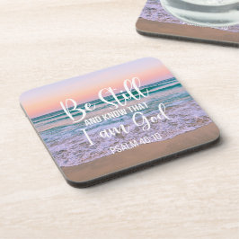 Ben nog steeds en weet dat ik God ben Bier Onderzetter