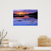 Ben nog steeds en weet dat ik God ben die 46:10 Po Poster (Keuken)