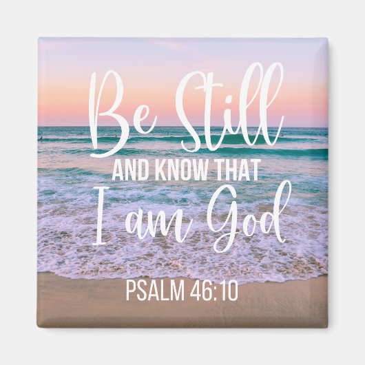 Ben nog steeds en weet dat ik God ben Magneet (Voorkant)