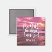 Ben nog steeds en weet dat ik God ben Magneet (Voorkant / Achterkant)