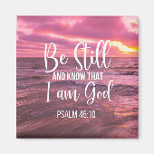 Ben nog steeds en weet dat ik God ben Magneet (Voorkant)