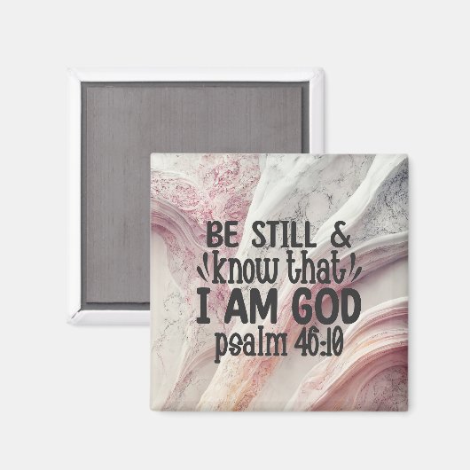 Ben nog steeds en weet dat ik God ben Magneet (Voorkant / Achterkant)