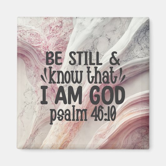 Ben nog steeds en weet dat ik God ben Magneet (Voorkant)