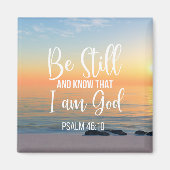 Ben nog steeds en weet dat ik God ben Magneet (Voorkant)