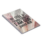 Ben nog steeds en weet dat ik God ben Notitieboek (Rechterzijde)
