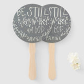 Ben nog steeds en weet dat ik God Fan ben Handwaaier (Voorkant en achterkant)