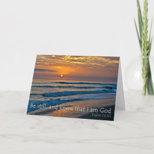 Ben nog steeds en weet dat ik God kaart ben