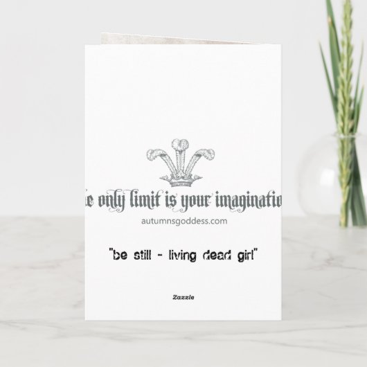 Ben nog Wenskaart Kaart (Achterkant)